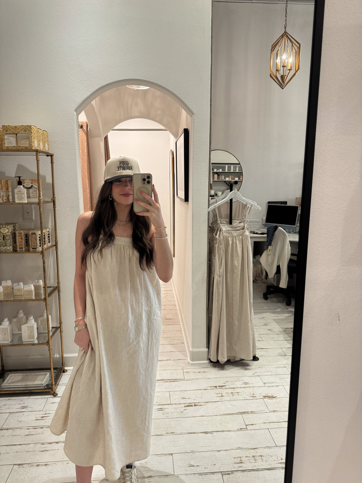 Linen Maxi Dress